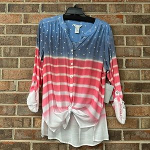 American Flag Multiples Top